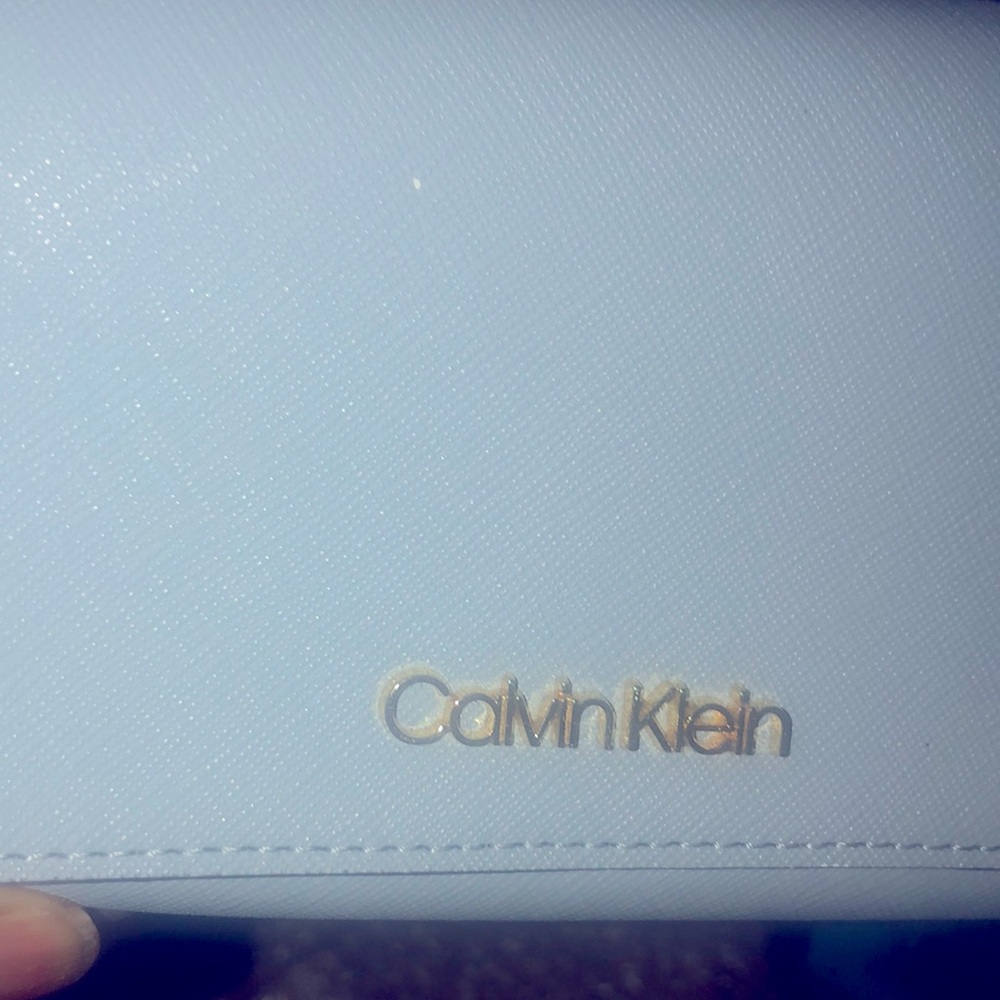 Calvin Klein Women's Light Blue Crossbody Bag